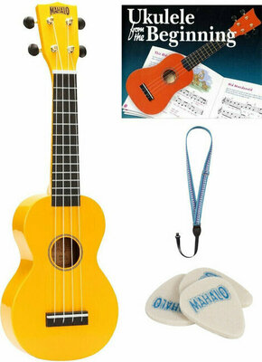 Mahalo MR1-YW SET Soprano ukulele Žuta