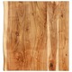 vidaXL Vrh za kupaonski ormarić od bagremovog drva 60 x 55 x 3,8 cm