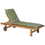 Madison jastuk za ležaljku za sunčanje Panama 200 x 65 cm boja kadulje