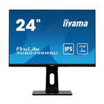 Iiyama ProLite XUB2495WSU-B3 monitor, 16:10, 1920x1200, HDMI, Display port, VGA (D-Sub), USB