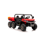Traktor na akumulator XMX - DVOSJED - crveni