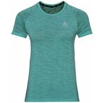 Odlo Blackcomb Ceramicool T-Shirt Jaded/Space Dye XS Majica za trčanje s kratkim rukavom