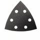 Bosch Accessories Best for Stone 2608605192 trokutni brusni papir s čičkom, perforiran Granulacija 80 Širina preko kuta 93 mm 5 St.