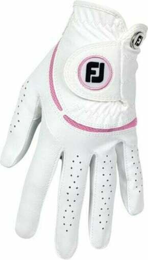 Footjoy Weathersof Womens Golf Glove Regular LH White/Pink M/L 2024