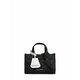 Karl Lagerfeld Ručna torbica crna / srebro / prljavo bijela