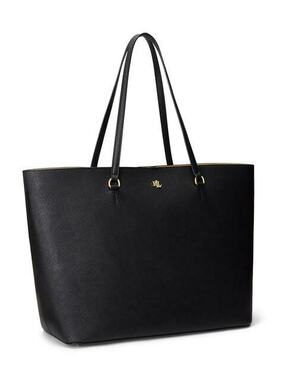 Lauren Ralph Lauren Shopper torba 'KARLY' zlatna / crna
