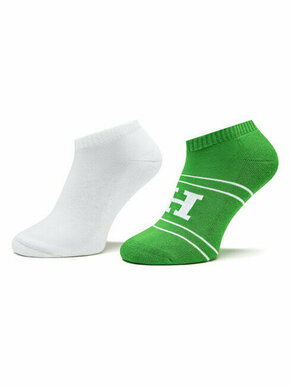 Set od 2 para muških čarapa Tommy Hilfiger 701224100 Green 003