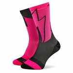 Visoke unisex čarape Dynafit No Pain No Gain Sk 08-0000071612 Pink Glo Black Out 6072 0910