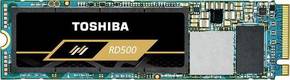 Toshiba RD500 500 GB unutarnji M.2 PCIe NVMe SSD 2280 M.2 NVMe PCIe 3.0 x4 maloprodaja RD500-M22280-500G