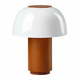 Narančasta LED stolna lampa aluminijska s mogućnosti zatamnjivanja (visina 22 cm) Harvest – Zone