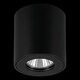 EGLO 901028 | Torrecola Eglo stropne svjetiljke svjetiljka 1x GU10 IP44 crno, prozirno