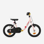 Bicikl 2-u-1 Discover 500 14" za djecu 3-5 godina ružičasti