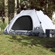vidaXL Šator za kampiranje za 5 osoba bijeli s tkaninom za zamračenje