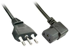 LINDY struja priključni kabel [1x talijanski muški konektor - 1x ženski konektor IEC c13