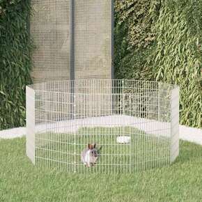 Kavez za zečeve sa 10 panela 54x80 cm od pocinčanog željeza