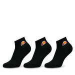 Set od 3 pari ženskih visokih čarapa Ellesse Tallo SBMA2302 Black 011