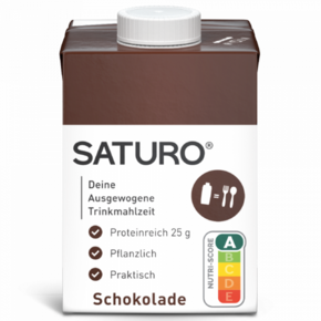 SATURO Meal Replacement Drink 6 x 500 ml vanilija