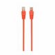 Gembird CAT5e UTP Patch cord, orange, 0,5 m GEM-PP12-0.5M_O GEM-PP12-0.5M_O