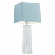 ARGON 3839 | Lille-AR Argon stolna svjetiljka 54cm sa prekidačem na kablu 1x E27 krom, prozirno, plavo