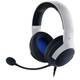 RAZER Kaira X - PlayStation igre Over Ear Headset žičani stereo bijela slušalice s mikrofonom, kontrola glasnoće