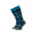 Visoke unisex čarape Colmar Wording 5280 5VG Sky/Cobalt 179