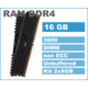 DDR4 16GB (2x8GB), DDR4 3600, DIMM 288-pin, 36mj