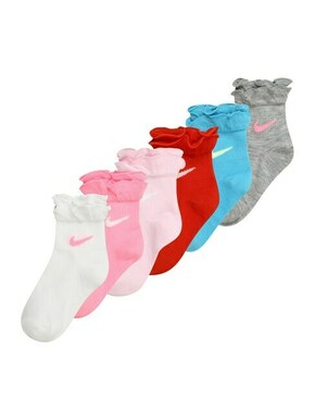 Nike Sportswear Čarape svijetloplava / siva melange / roza / roza / crvena / bijela