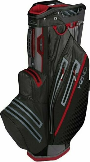 Sun Mountain H2NO Cart Bag 2023 Nickel/Black/Red Golf torba