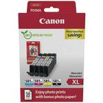 Canon tinta CLI-581XL C/M/Y/BK Photo Value Pack original kombinirano pakiranje crn, cijan, purpurno crven, žut 2052C006