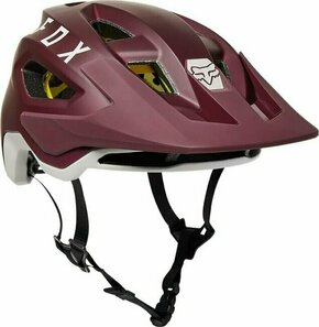 FOX Speedframe Helmet Dark Maroon M Kaciga za bicikl