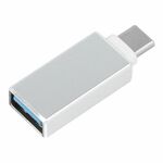 Adapter OTG USB to TypeC bijel
