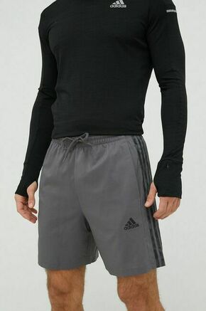 ADIDAS SPORTSWEAR Sportske hlače bazalt siva / crna
