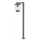 RABALUX 7269 | Savano Rabalux podna svjetiljka 98cm 1x E27 IP44 antracit siva, prozirno