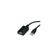 Roline USB2.0 produžni kabel, 1-port, 5.0m, crni 12.04.1089-10