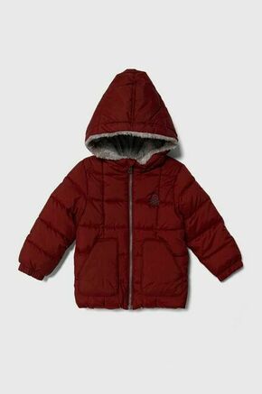 UNITED COLORS OF BENETTON Prijelazna jakna siva / hrđavo crvena