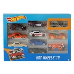 Hot Wheels autići u setu 10 kom - Mattel