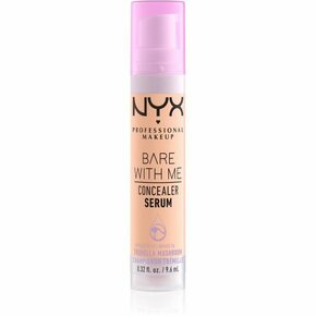 NYX Professional Makeup Bare With Me Concealer Serum hidratantni korektor 2 u 1 nijansa 2.5 Medium Vanilla 9