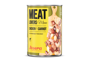 JOSERA SUPER PREMIUM - MeatLovers - Piletina i mrkva - 6x 400 g