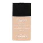 Chanel Vitalumière Aqua make-up ultra light za sjajni izgled lica nijansa 22 Beige Rosé SPF 15 30 ml