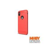 Iphone XS Max crvena premium carbon maska