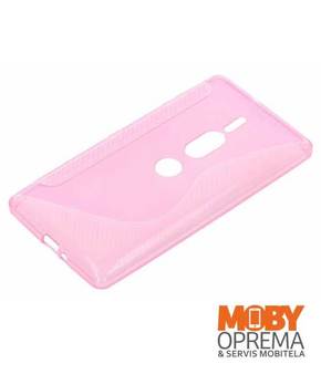 Sony Xperia XZ2 premium roza silikonska maska