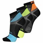 Čarape za tenis Fila Quarter Multisport Socks 3P - shock black/multicolor