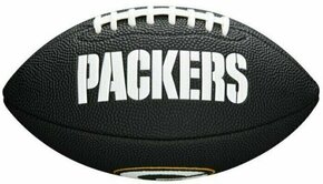 Wilson NFL Team Soft Touch Mini Green Bay Packers Black Američki nogomet