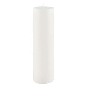 Bijela svijeća ego dekor cilindar čisti