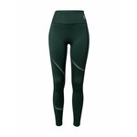 PUMA Sportske hlače 'Exhale' smaragdno zelena / srebro / bijela