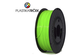 Plastika Trček PLA - 1kg - Neon zelena