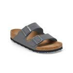 Birkenstock Arizona Vegan Birkibuc Narrow Fit Žene - Sandale Birkenstock - Siva - 1030572-7 - Size: 7