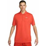 Muški teniski polo Nike Court Dri-Fit Solid Polo - rust factor/white