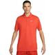 Muški teniski polo Nike Court Dri-Fit Solid Polo - rust factor/white