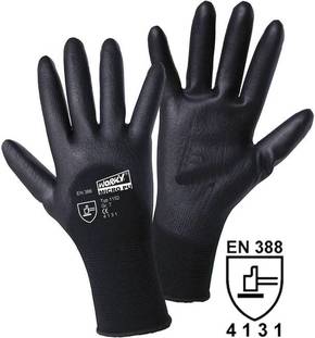 L+D worky MICRO black 1152-7 najlon rukavice za rad Veličina (Rukavice): 7